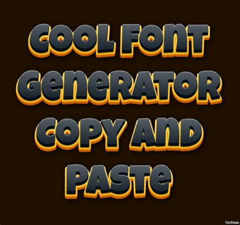 Cool Font Generator (𝓒𝓸𝓹𝔂 & ₱₳₴₮Ɇ) ♟ .